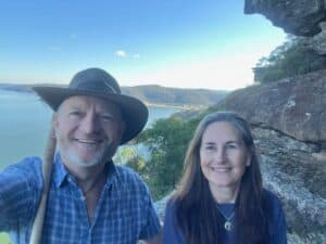 Coach - Guy Thornycroft in nature in Australia